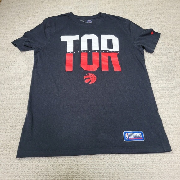 Toronto Raptors Shirt Mens Small Black NBA Combine Basketball Under‎ Armour - Picture 1 of 10